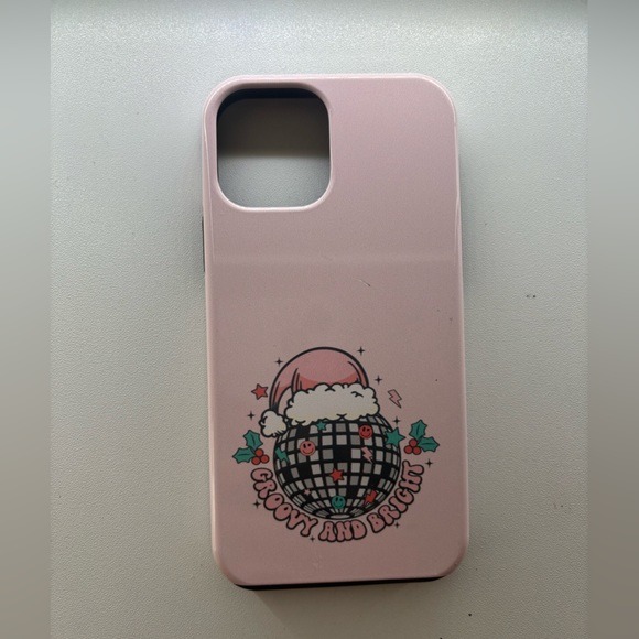 xmas disco ball iphone 12 phone case - Picture 1 of 1